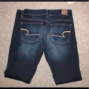 Dark wash American Eagle jeans